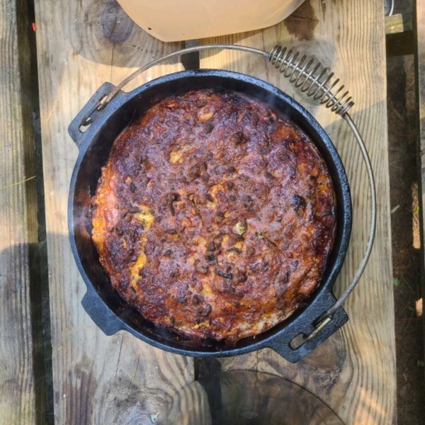 Dutch Oven Mountain Man Breakfast