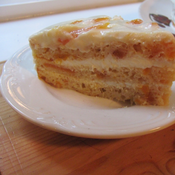 Russian Sour Cream Cake