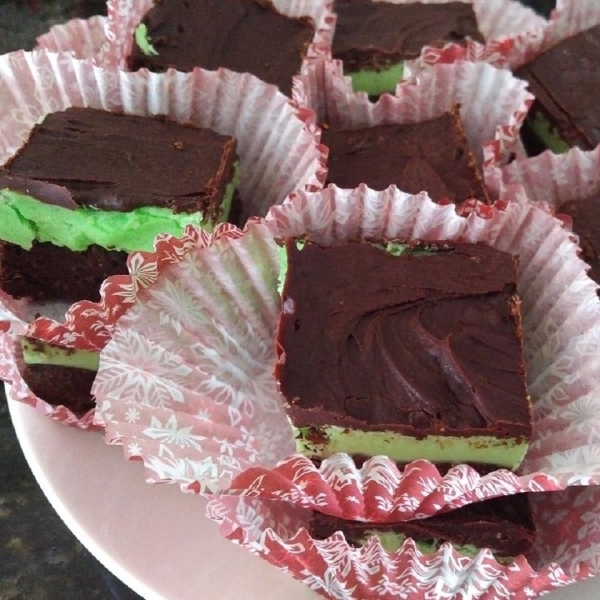 Mint Nanaimo Bars