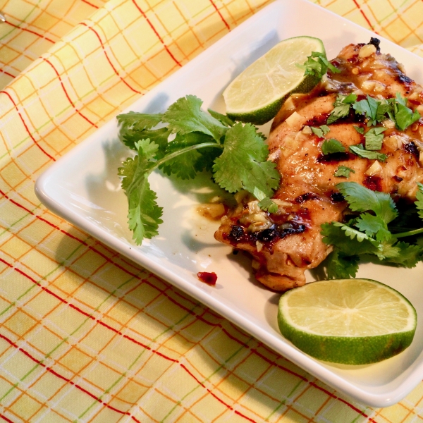 Grilled Chile-Cilantro-Lime Chicken