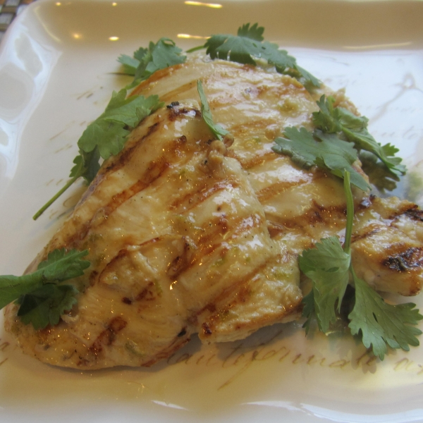 Grilled Chile-Cilantro-Lime Chicken