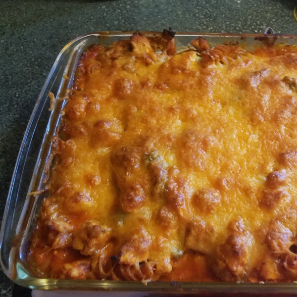 Healthy Ground Turkey and Vegetable Pasta Bake