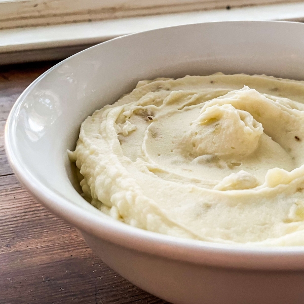 Mashed Potatoes with Cream