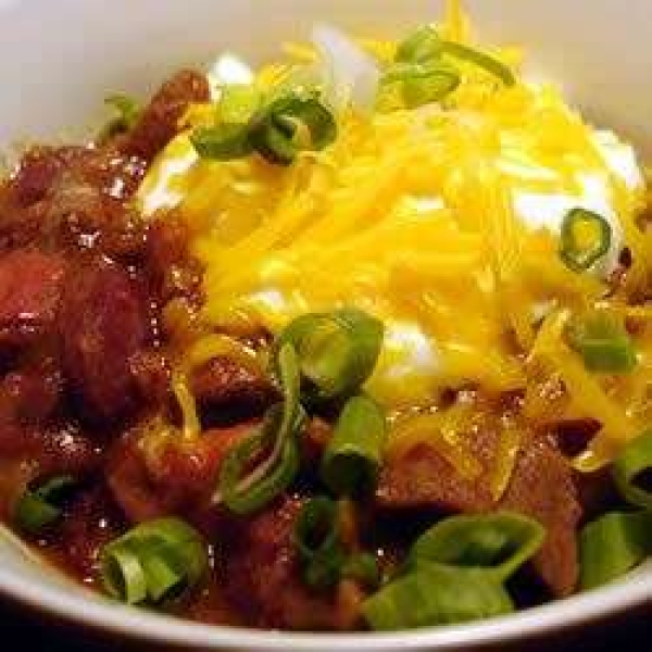 Best Ever Chuck Wagon Chili