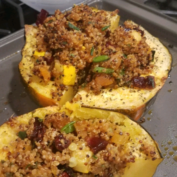 Garlic Butter Acorn Squash