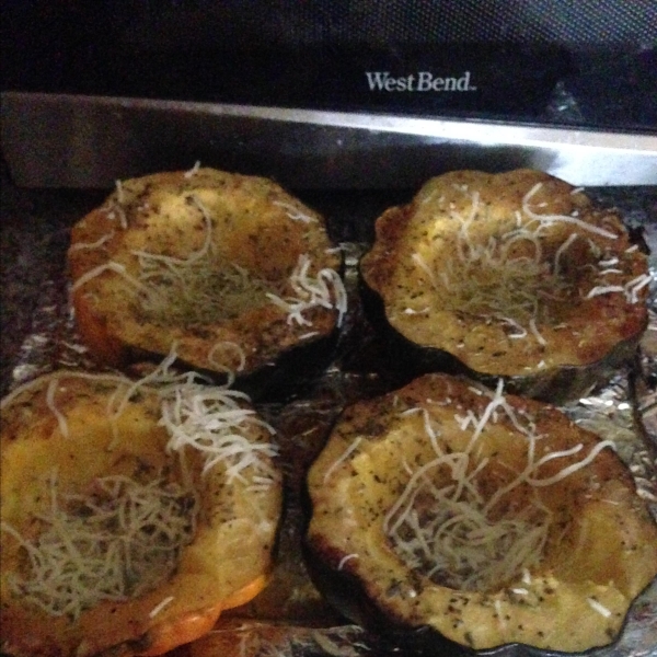 Garlic Butter Acorn Squash