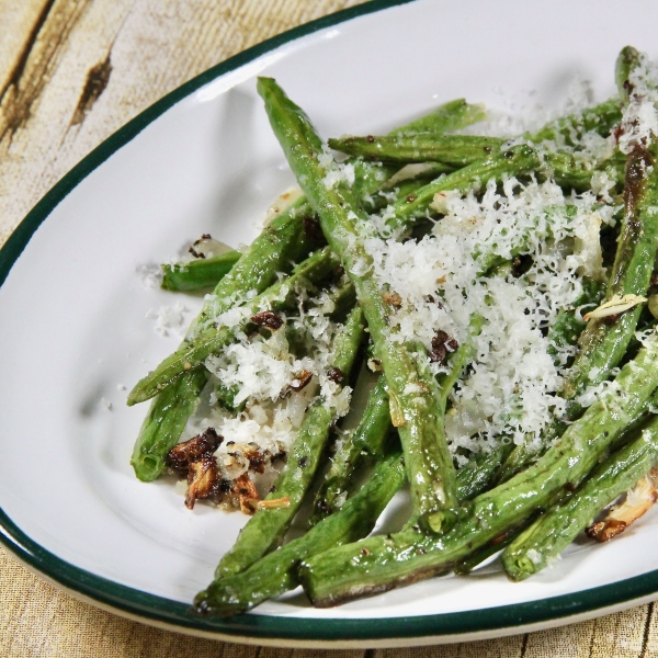 Simple Roasted Green Beans