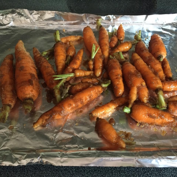 Quick and Easy Baked Carrots