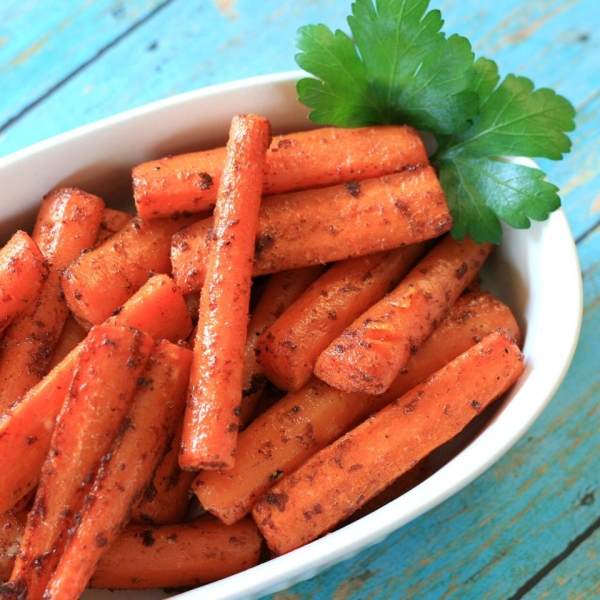 Quick and Easy Baked Carrots