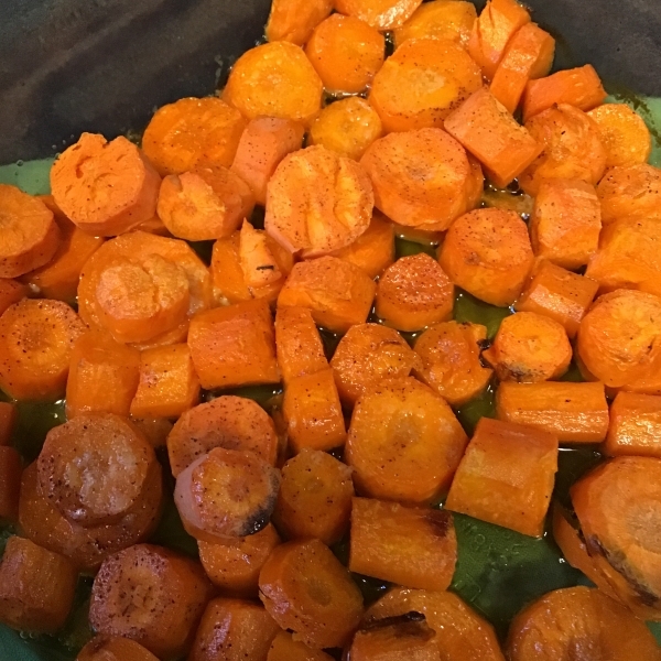 Quick and Easy Baked Carrots