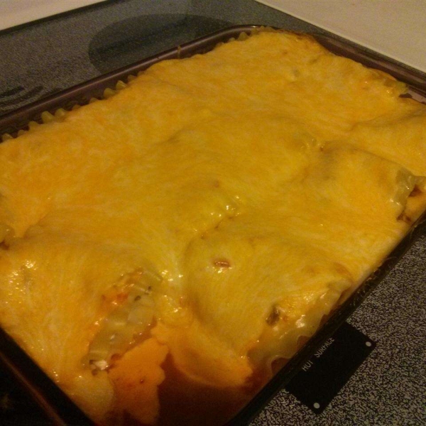 Mexican Lasagna Rollups