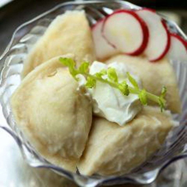 Vareniki (Russian Pierogi) with Potatoes and Mushrooms