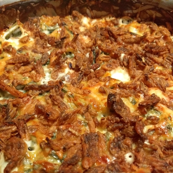 Swiss Cheese Green Bean Casserole