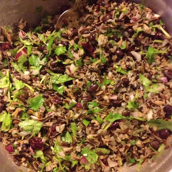 Black Bean and Wild Rice Salad