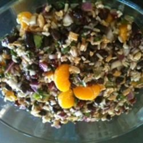 Black Bean and Wild Rice Salad