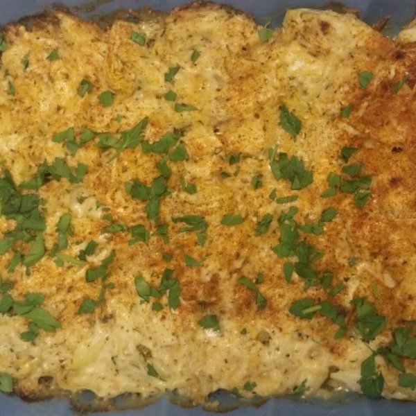 Parmesan Artichoke Casserole