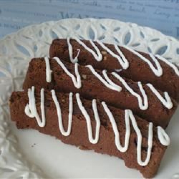 Simple Double Chocolate Biscotti