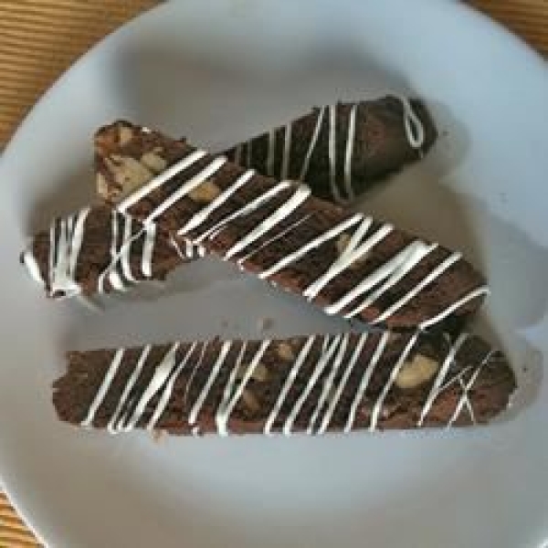 Simple Double Chocolate Biscotti