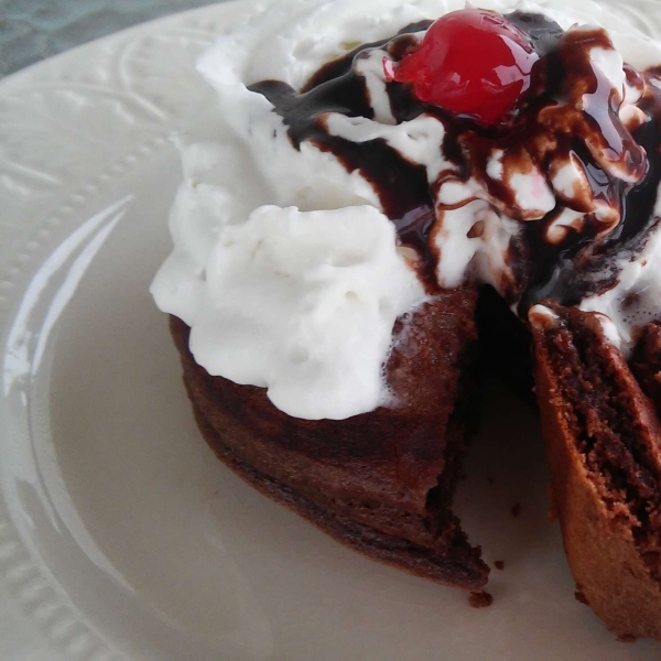 Decadent Chocolate Pancakes