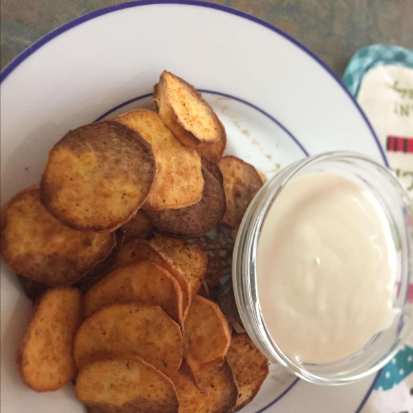 Sweet Potato Chips in the Air Fryer