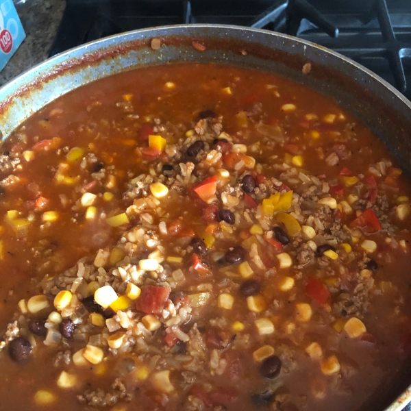 Ashley's Stuffed Pepper Soup