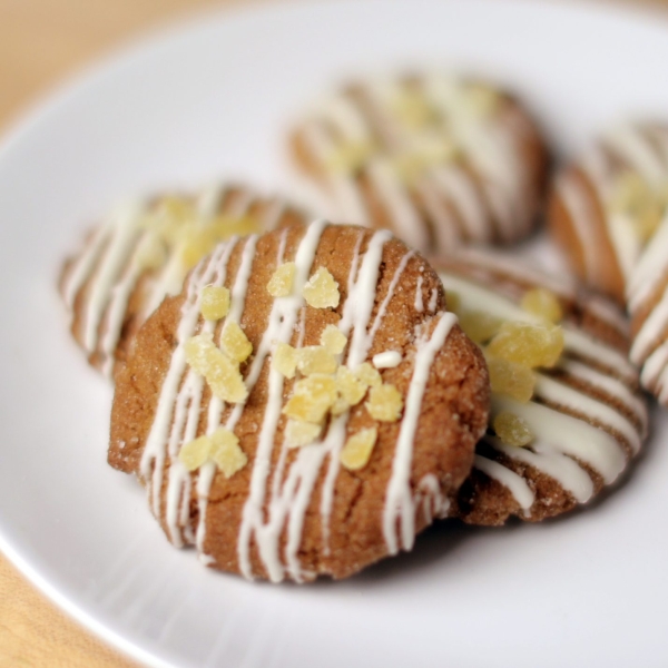 White Chocolate Gingersnaps