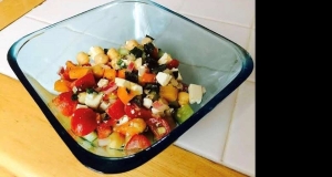 Marinated Greek-Inspired Chickpea Salad
