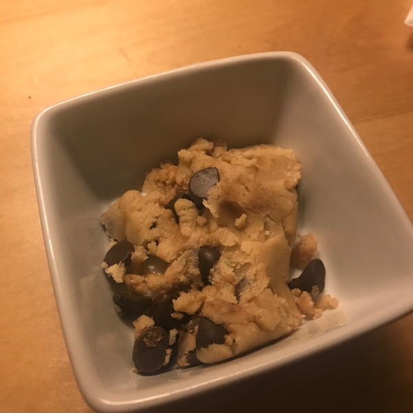 Edible Chocolate Chip Cookie Dough