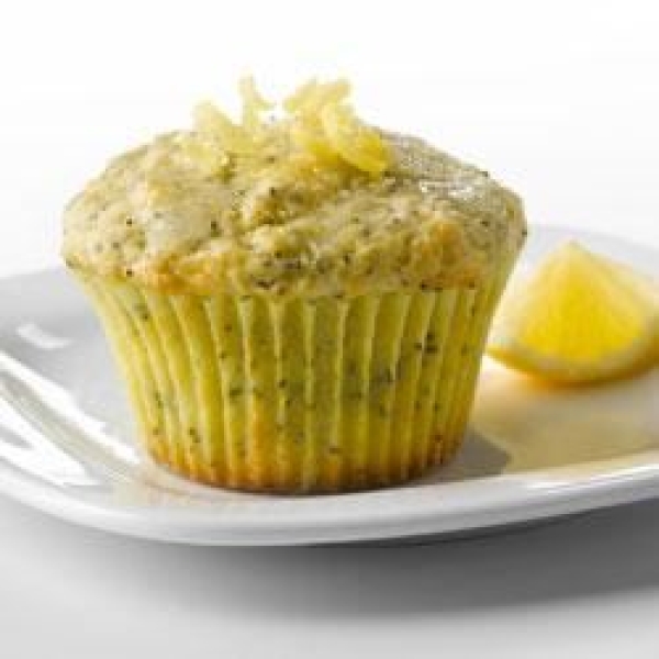 Lemon Poppy Seed Muffins with Truvia® Baking Blend