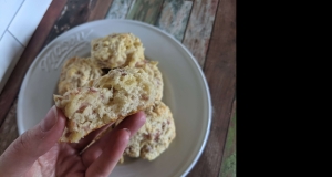 Ham and Cheese Buttermilk Biscuits