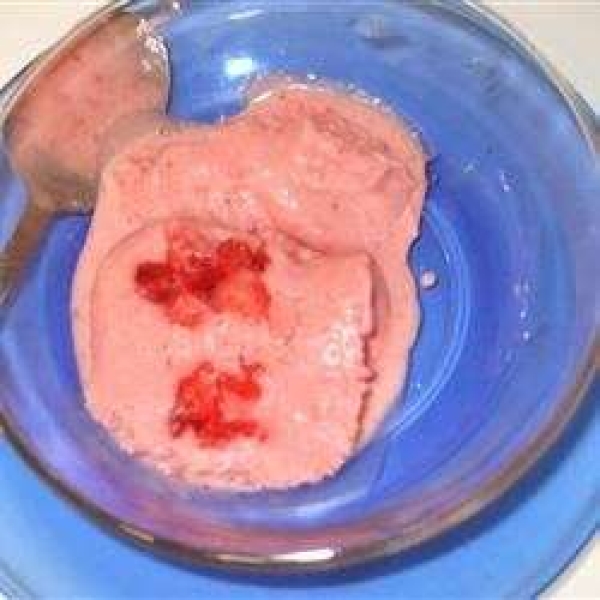 Instant Strawberry Ice Cream