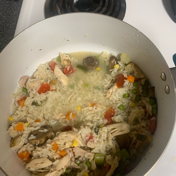 Chicken, Rice and Vegetable Soup