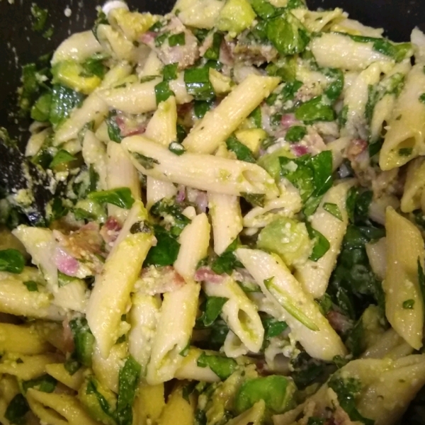 Bacon Avocado Pasta