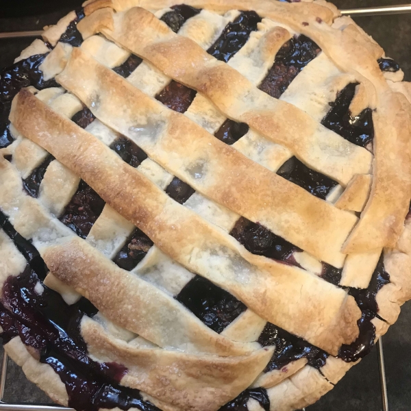 Blueberry Raspberry Pie
