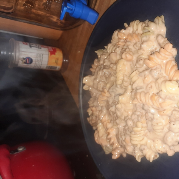 Simple Hamburger Stroganoff