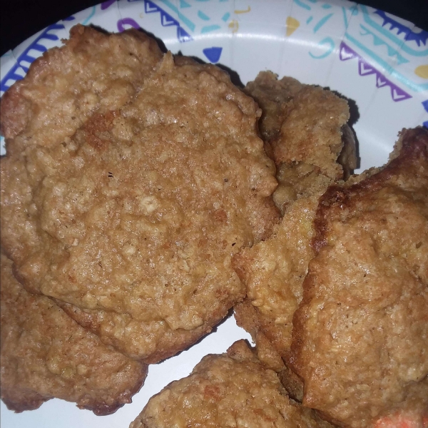 Peanut Butter Banana Cookies