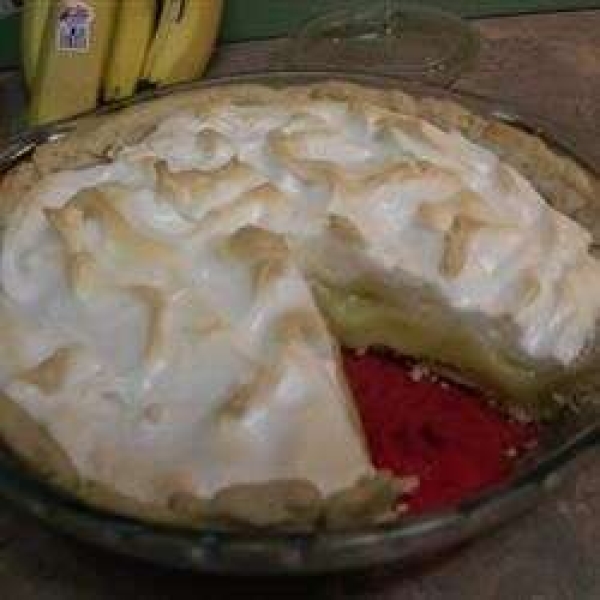 Vinegar Pie With Meringue