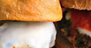 Spicy Italian Sausage Blended Burger