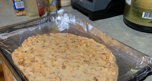 Microwave Oven Peanut Brittle