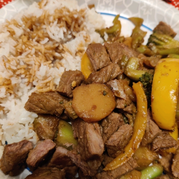 Asian Beef with Snow Peas