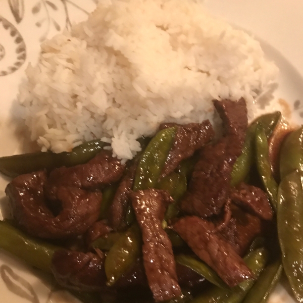 Asian Beef with Snow Peas