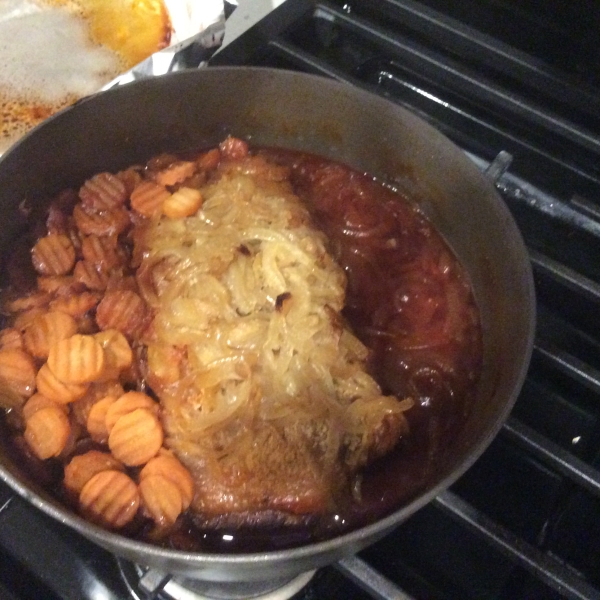 Jewish Style Sweet and Sour Brisket