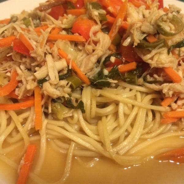 Soba Noodle Salad with Chicken and Sesame