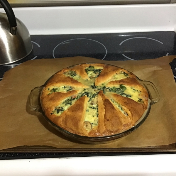 Spinach Mushroom Quiche