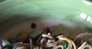 Hummus Noodle Salad