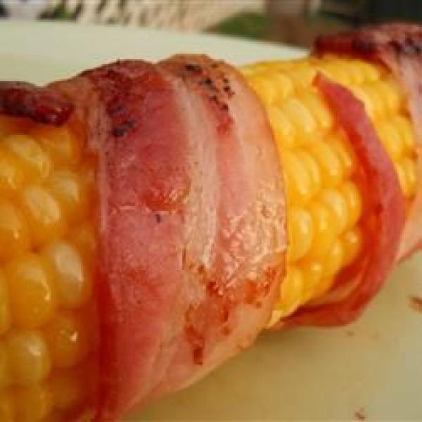 Corn with Bacon and Chili Powder