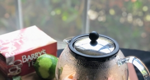 Basil Tea with Hibiscus