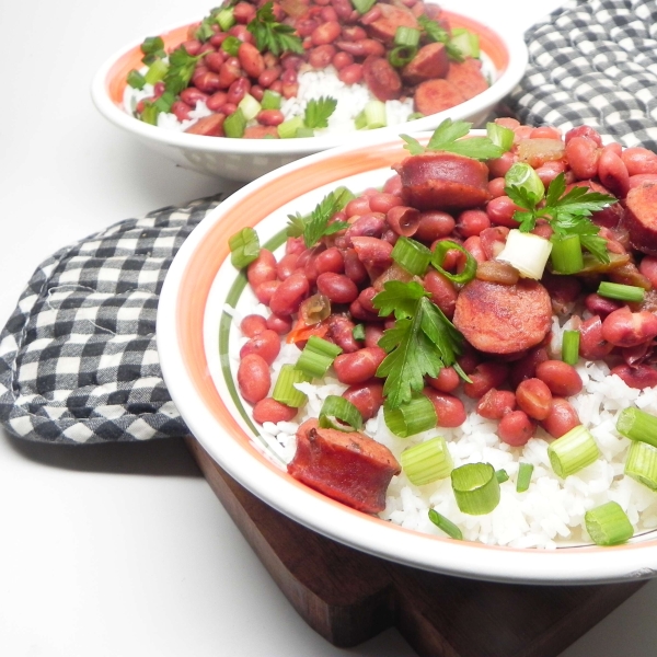 Instant Pot® Red Beans and Rice with Sausage