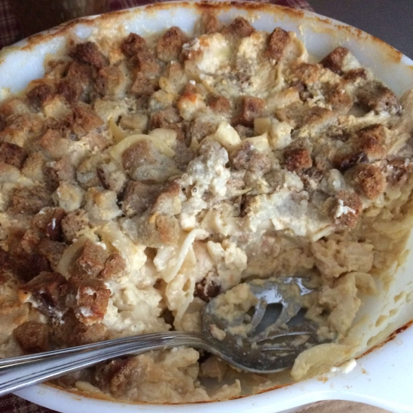 Quick and Easy Chicken and Stuffing Casserole