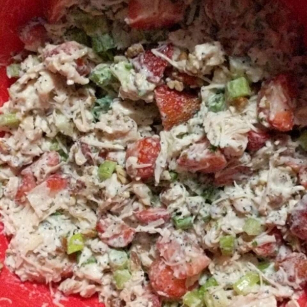 Strawberry Chicken Salad for Sandwiches